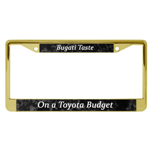 Standard Customized License Plate Frames-13450