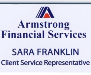 full color name tag with printed logo name and title