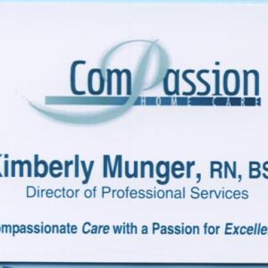 Full color name tag with logo, name and title