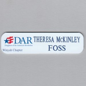 DAR - Daughters of the American Revolution Falls-Hooper Chapter name tags-0