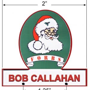 FORBS - Fraternal Order of Real Bearded Santas name tag