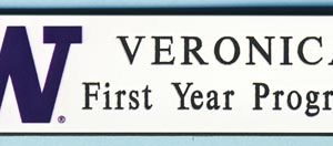full color name tag with engraved text