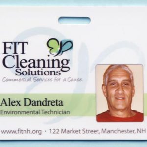 Families In Transition - FIT Cleaning Solutions ID Badge with Slit-0
