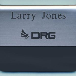 Engraved pocket tag with 1 line of text
