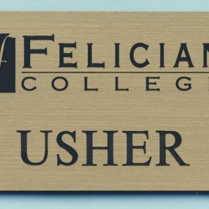 Felician College - engraved 1 line (USHER)-0