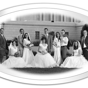 6x11 Oval Mirror Custom Laser Engraved with Photo & Text, Frameless with Beveled Edge