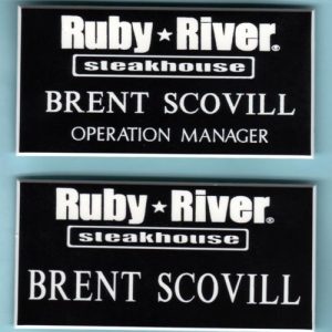 Ruby River - BLACK / white-0