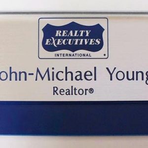 Engraved pocket tag with up to 2 lines of text
