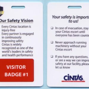 Cintas - Salt Lake - Visitor's Badge
