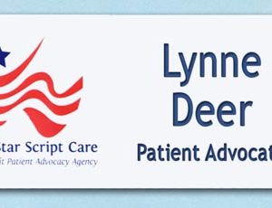 Full color name tag with up to 2 lines of engraved text