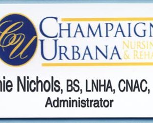 Full color name tag with up to 2 lines of text
