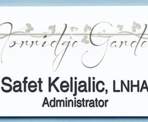 Full color name tag with up to 2 lines of text
