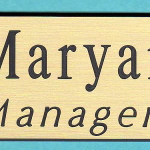 The Seville - Manager name plates-0