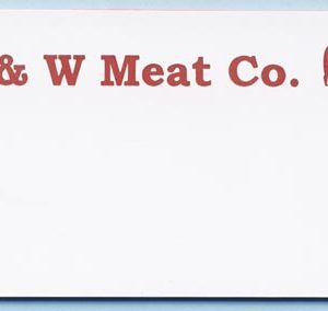 Engraved logo only name tag