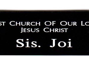 First Church of Our Lord Jesus Christ - 1x3 w / name-0