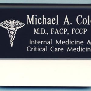 Engraved pocket tag with up to 4 lines of text