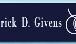 Engraved name tag with name