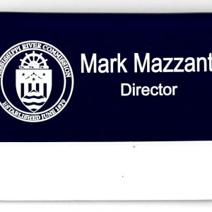 Mississippi River Commission - NAVY / white Pocket-0