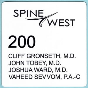 Spine West 6x6 Sign-0