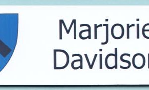 Full color name tag with name