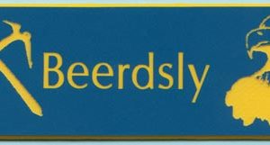 Laser engraved name tag with engraved name