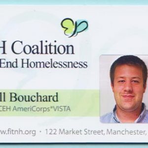 Families In Transition - NH Coalition ID Badge with Magnet-0