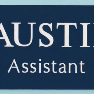 Pennsylvania State University 2x10 name plate-0
