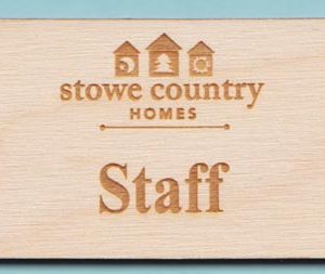 Stowe Country Rentals - 1.5 in tall staff tags-0