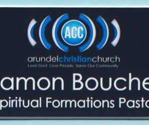 Arundel Christian Church - black tag-0