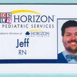 Horizon Home Health - Kids Only - magnet back landscape tag-0