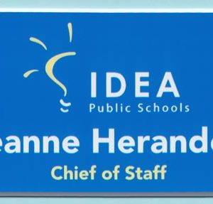 Idea Public Schools - full color name tag-0