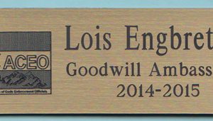City of Lakewood - Colorado Association of Code Enforcement Officers (CACEO) - Engraved-0