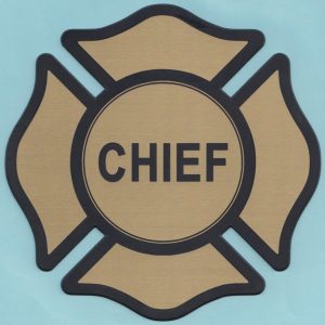 Don Weldon 6in fire chief badge-0