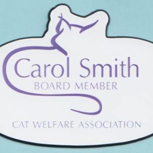 Cat Welfare Assoc. - purple tag-0
