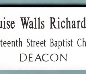 Nineteenth Street Baptist Church - 1.5 x 3 white-0