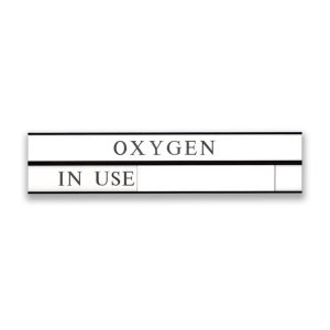 2-slot slider sign with static top plate