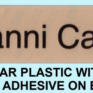Valmont Industries - Clear name plates-0
