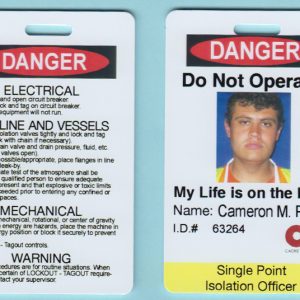 Alphagraphics - Cache Valley Electric ID Badges (2-SIDED)-0