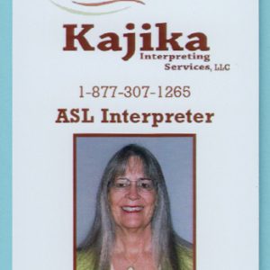 Kajika Interpreting Services - ID Badge-0