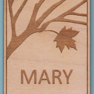 Sugar Bush Supplies - Wooden Tag-0