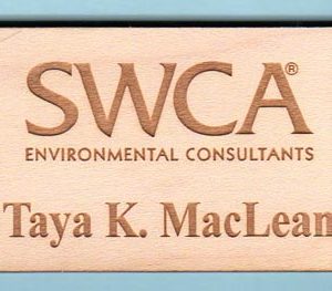 SWCA Environmental Consultants - Name Tag -0