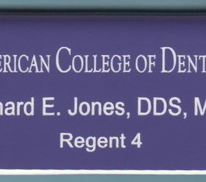 American College of Dentists - Pocket Tag-0