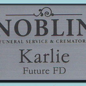 Noblin Funeral Service & Crematory - Name Tag-0