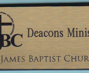 St. James Baptist Church - Name Tag-0