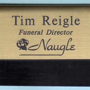 Jeffrey A. Naugle Funeral & Cremation Service - Pocket Tag-0