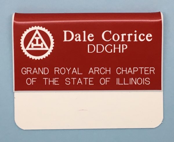 Grand Royal Arch Chapter of the State of Illinois Pocket- up to 4 lines-0