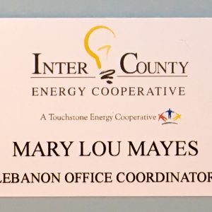 Inter-County Energy -0