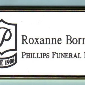 Phillips Funeral Home - Framed Tag-0