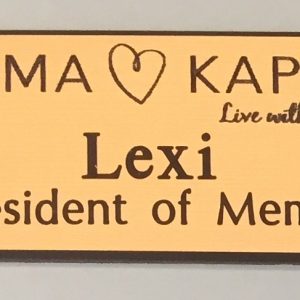 Sigma Kappa - Live with Heart 2L Gold Engraved-0