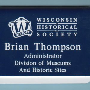 Wisconsin Historical Society - Pocket Tag-0